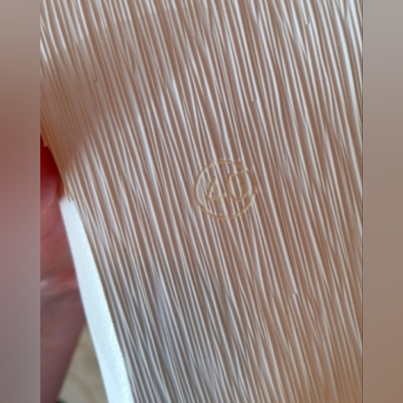 Sekayisore White Low-Heeled Chelsea Ankle Boots Side Zipper Size 8.5 - Picture 7 of 7